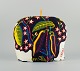 Josef Frank for 
Svenskt Tenn, 
tea cosy with 
motif of cocoa 
beans and 
camellia.
Second half of 
...