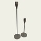 Piet Hein, 
Venus, 
Candlestick set 
with 2 
candlesticks, 
Brushed steel, 
36.5cm high, 
21cm high, ...