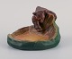 Ipsen's Enke, 
small dish with 
crawling bear.
1920/30s.
Model number 
222.
In excellent 
...