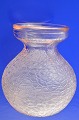 Hyacinth vase 
of pressed 
glass, Fyens 
glassworks. 
Salmon colored 
hyacinth glass, 
Height 11.5 ...