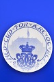 Bing & Grondahl 
Memorial plate- 
B&G Jubilee 
plate 
Amalienborg 
castle, King 
Christian IX 
...