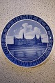 Royal Copenhagen Denmark, Odd-Fellow plate from 1925, Kronborg