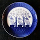 Commemorative 
plate from Bing 
& Grøndahl in 
porcelain. On 
the occasion of 
the 50th 
anniversary ...