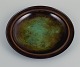 Just Andersen, Art Deco dish in alloyed bronze.