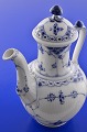 Royal Copenhagen  Blue fluted half lace Coffeepot 518