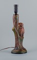 Ipsens, 
Denmark. 
Ceramic table 
lamp with owl.
Model number 
68.
In excellent 
...