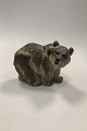 Arne Ingdam 
Stoneware 
Figurine of a 
Bear
Measures 
16,5cm høj, 
20cm lang ( 
6.50 inch, 7.87 
inch )