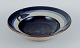 Carl Harry Stålhane for Designhuset, large bowl in earthenware with blue and 
light glaze.