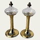 G.V. Harnisch 
Eftf. Brass oil 
lamp set, 
21.5cm high, 
9.5cm in 
diameter *Nice 
condition but 
...