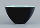 Mintgrøn krenitskål i metal.Design af Hermann Krenchel.2000-tallet.I perfekt ...
