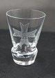 Danish  
freemason glass 
schnapps glass 
engraved with 
...