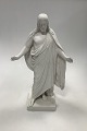 Royal 
Copenhagen 
Composite 
Bisque Figurine 
of Jesus by 
Bertel 
Thorvaldsen. 
Measures 36 cm 
/ ...