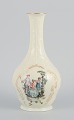 Rosenthal, 
Germany. 
"Sanssouci", 
cream colored 
vase decorated 
with figures 
and gold ...