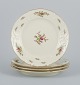 Rosenthal, 
Germany. 
"Sanssouci", 
four cream 
colored plates 
decorated with 
flowers and 
gold ...