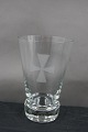 Danish freemason glasses beer glasses engraved 
with freemason symbols, on an edge-cutted foot