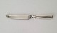 Lotus travel 
knife in silver 
and steel 
Stamped with 
three towers
Length 11.7 
cm.