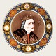 Bing & 
Grøndahl, King 
collection, 
King plate, 
King Christian 
I, 23cm in 
diameter, 
Published ...