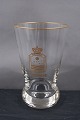 Danish 
freemason glass 
or Masonic 
glass on round 
foot, ...