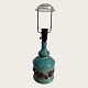 Retro lamp, 
Turquoise with 
wave motif, 33 
cm high (incl. 
socket), 14 cm 
in diameter 
*Nice 
condition*