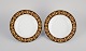 Versage for 
Rosenthal, two 
deep Barocco 
porcelain 
plates.
Late 20 th. c.
In perfect ...