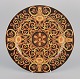 Versace for 
Rosenthal, 
large Barocco 
porcelain dish 
in shades of 
brown and 
orange.
Late 20th. ...