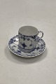 Royal Copenhagen Blue Fluted Halflace Mini Cup No 530