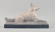 Francois 
Levallois 
(1882-1965).
Reclining dog 
in ceramics, 
art deco.
1940s.
Marked
In good ...
