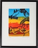 Corneille 
(1922-2010)
Colour 
lithography 
90/200 "Un été 
Italien I"
with new black 
wooden ...