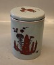 4369 RC Lidded 
vase 15.5 x ca 
11 cm Signed TO 
Thorkild Olsen 
Royal 
Copenhagen 
Stoneware. In 
nice ...