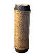 Cylindrical Indonesian Batak magical calendar from Sumatra - possibly also medicine container. ...