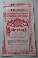 For the collector:
Adgangskort til Det tiende (10de) alm. danske 
Købestævne i Fredericia , Søndag s. 14. August 
1921