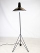 Tripod floor lamp HM8, designed by Hvidt & Mølgaard in 1953. In super fine condition without ...
