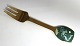 Michelsen. 
1983. Sterling 
(925). 
Christmas 
cakefork. 
Length 13 cm. 
Design Lars Bo