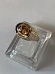 Women's ring 
with orange 
stone 14 carat
Stamped 585 VA
Goldsmith: VA 
1893-1937 V. 
Aagren
Size ...