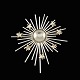 A. Michelsen, 
Copenhagen. 
Sterling Silver 
Star Brooch, 
partly gold 
plated.
Designed and 
crafted ...