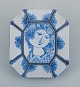 Bjørn Wiinblad 
(1918-2006), 
Denmark. "Det 
Blå Hus" (The 
Blue House). 
Hand-painted 
unique wall ...