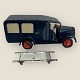 Tekno, Blue 
ambulance, With 
stretcher, 18cm 
long, 8cm high, 
6.5cm wide 
*With traces of 
use, ...