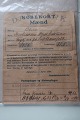 For the 
collector: 
A card for 
bying - used in 
respect of 2. 
Weltwar
Dated 1. april 
...