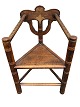 Older Swedish 
monk's chair 
with rich 
carved 
carvings. Seat 
height 44 cm. 
Comes with 
embroidered ...