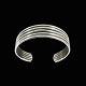 A. Michelsen. 
Sterling Silver 
Bangle.
Designed and 
crafted by A. 
Michelsen.
Stamped with 
AM, ...