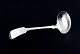 European silversmith, sauce spoon in silver.