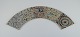 Royal 
Copenhagen, 
five Baca 
faience tiles 
with patterned 
glaze in brown, 
blue, green and 
sand ...