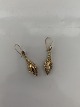 Earrings in #14 
carat gold
Stamped 585
Goldsmith: 
unknown
Height 40.80 
mm approx
Width 10.50 
...