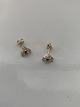 Earrings in #14 
carat gold
Stamped 585
Goldsmith: 
unknown
Height 7.25 mm
Nice and well 
...