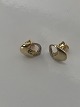 Earrings in #14 
carat gold with 
brilliant
Stamped 585
Goldsmith: 
unknown
Height 10.83 
...