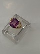 Stylish gold 
ring with 
purple stone in 
it
#18 carat Gold
Stamped 18k 
750
Goldsmith: ...