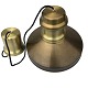 Holmegaard 
brass lamp. The 
lamp itself is 
in good 
condition, but 
without a glass 
insert with ...