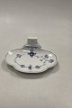 Royal Copenhagen Blue Fluted Plain dish with match box holder No 2197