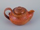 Kähler, ceramic teapot with uranium glaze.