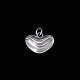 Vagn Aage Hemmingsen - A. Michelsen. Sterling Silver Heart Pendant.Designed by Vagn Aage ...